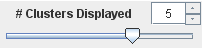 2. Cluster #
Spinner / Slider